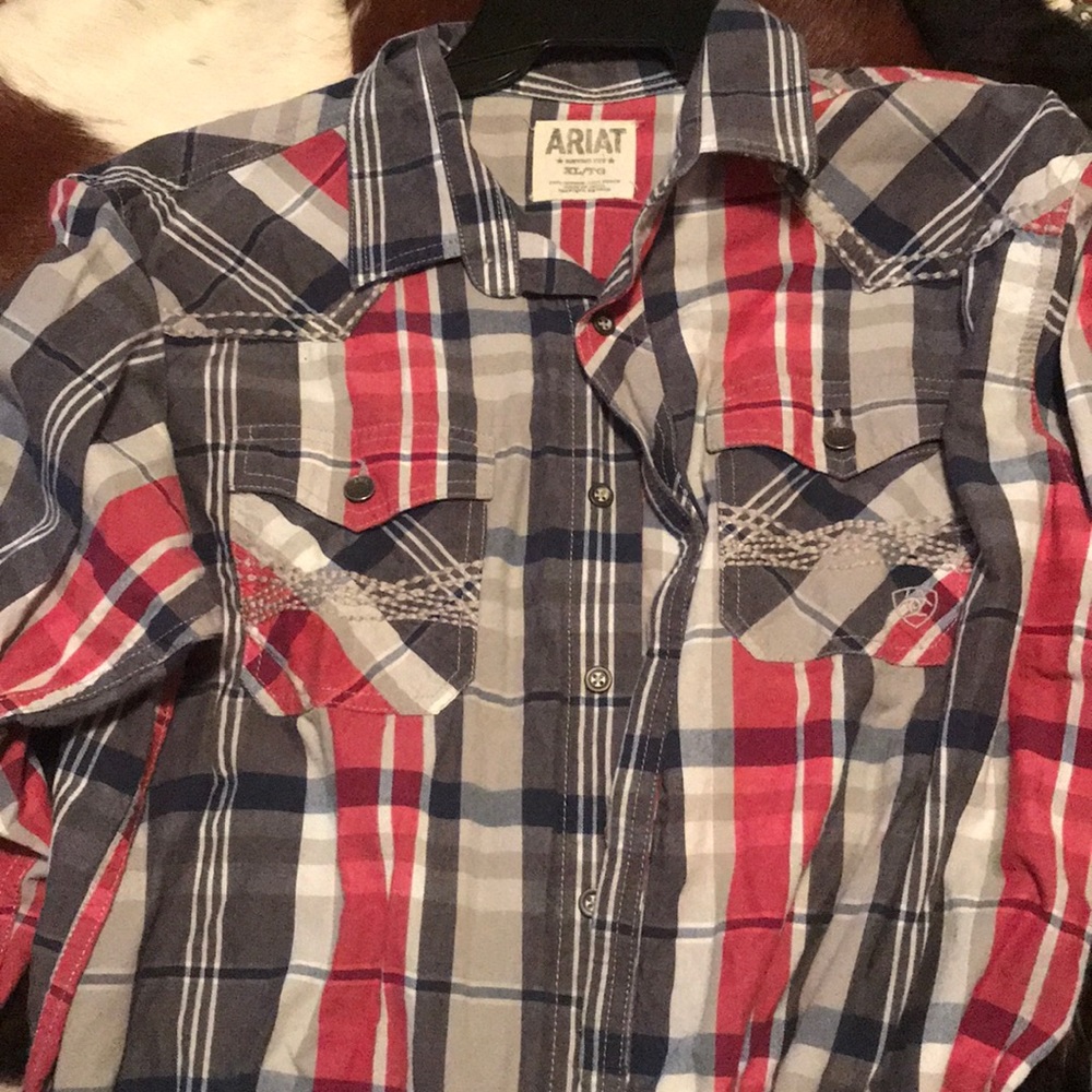 Men’s Ariat Retro Fit Button Down